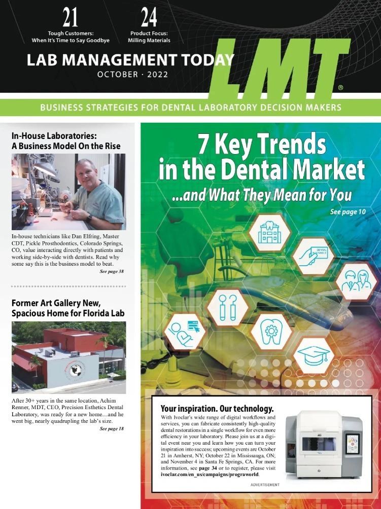 LMT Magazine Featuring Precision Esthetics as an Industry Leader