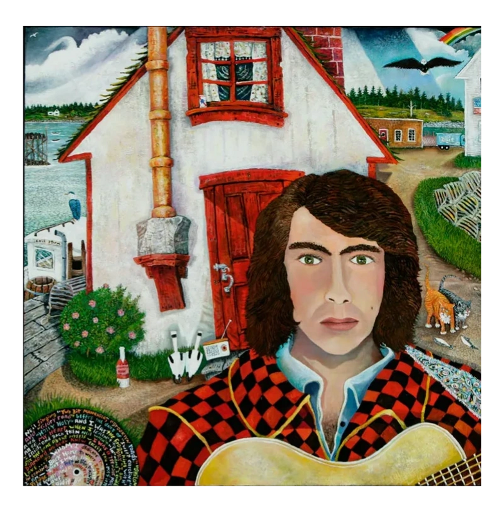 Self portrait being a teenage Neil Diamond, Port Clyde, Maine