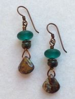 Copper and seaglass