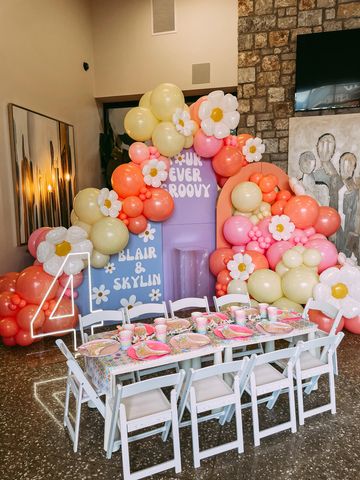 4ft half arch, 7ft arch, 6ft rainbow arch