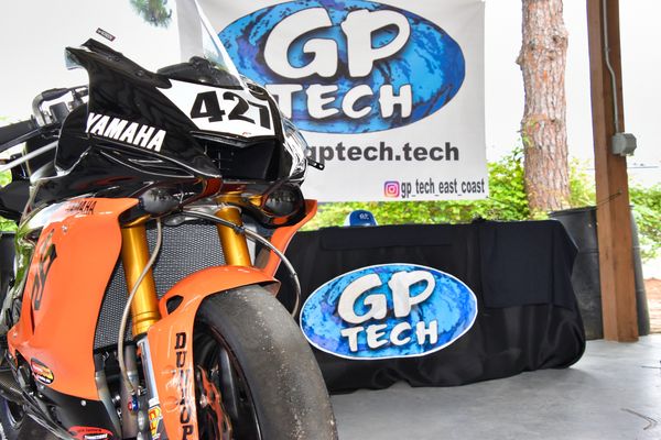 The GP Tech Yamaha YZF-600 R6 on display