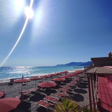 Marina beach Bordighera
