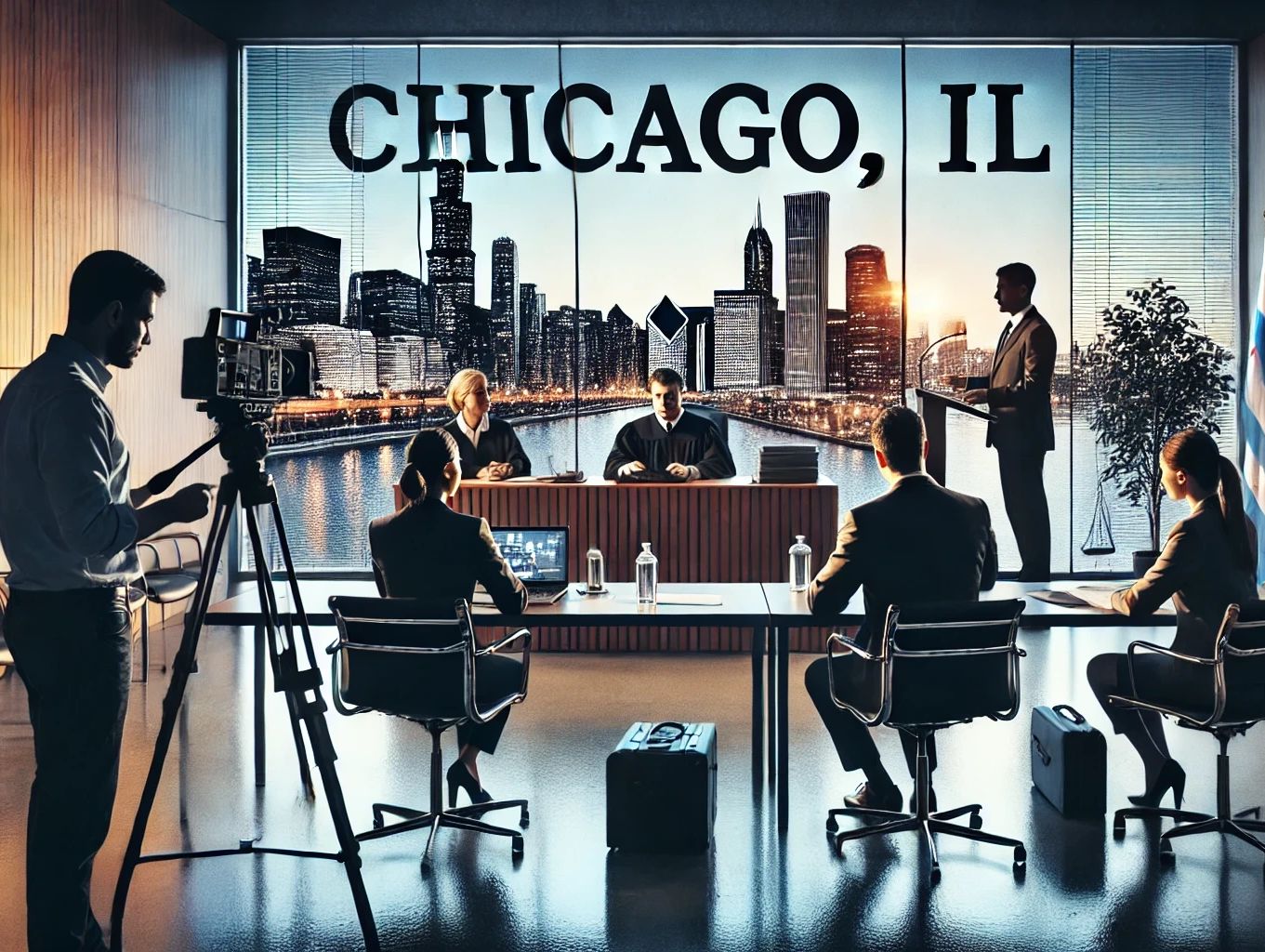 Caption Legal provides Attorneys in Chicago, IL in-person, remote and hybrid proceeding coverage.