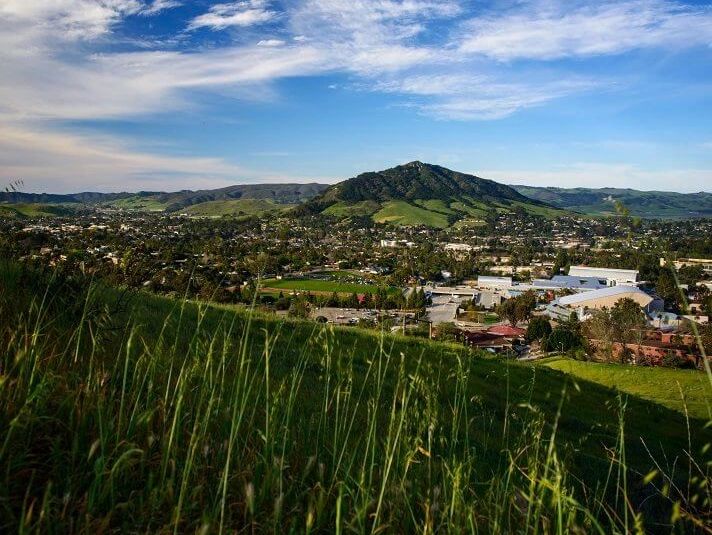 Beautiful picture of San Luis Obispo, CA - Encapsulating the vast reach of Caption Legal's dominance