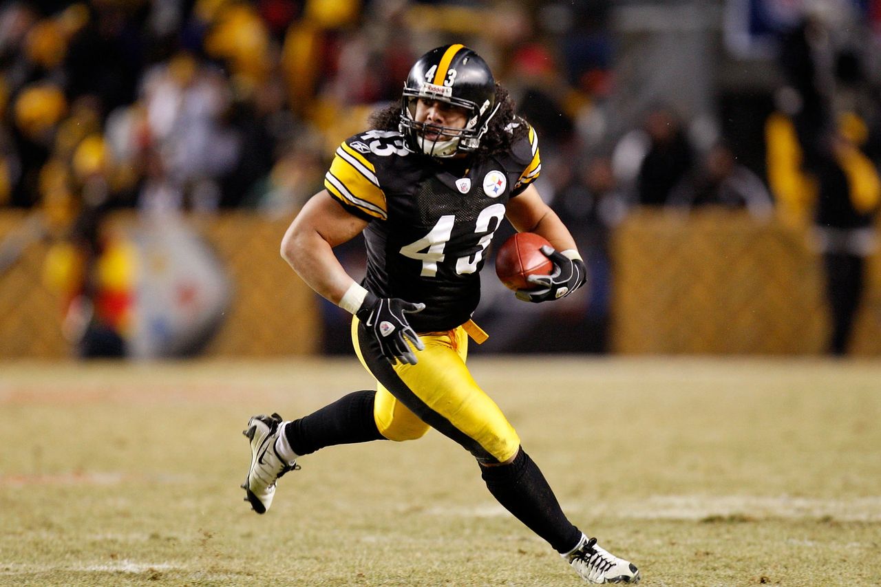 Troy Polamalu Pittsburgh Steelers 43 NFL Super Bowl XLV 