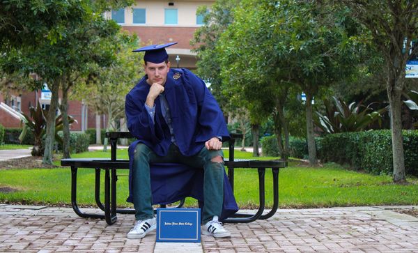 Honored to capture his moment with his Associates degree. Now he is working on his bachelors. 