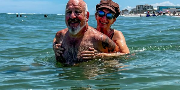 Fun in the sun at Ormond Beach, FL. 