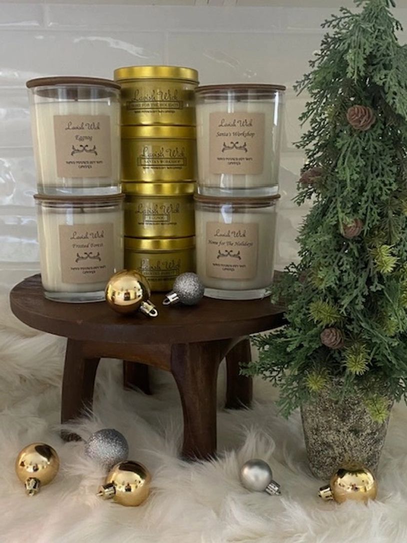 100% Soy Candles with Crackling Wooden Wicks — Lavish Earth Canada