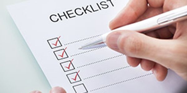 Auto Transport Check lists