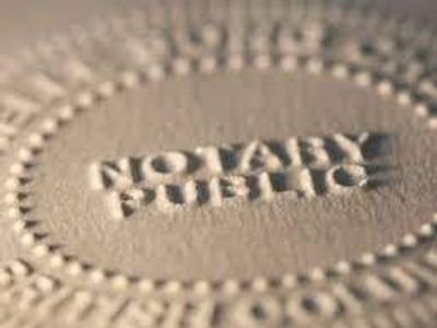 Notary services 