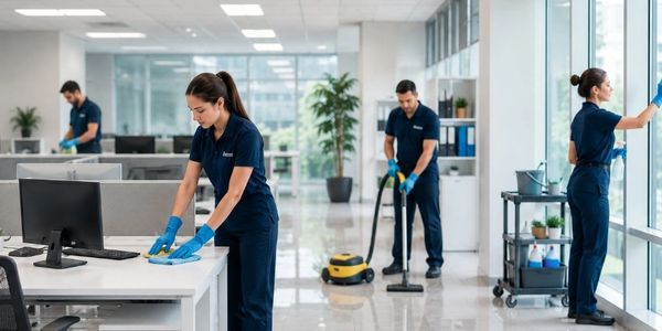 office cleaning,
