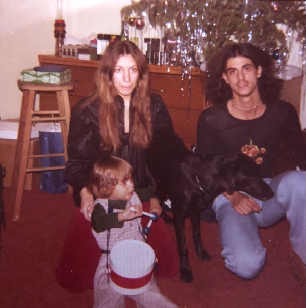 Derek Samuel Reese With Aunt Doreen and Uncle Anthony Pergamo