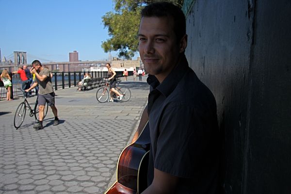 Derek Samuel Reese photo shoot in Brooklyn Heights