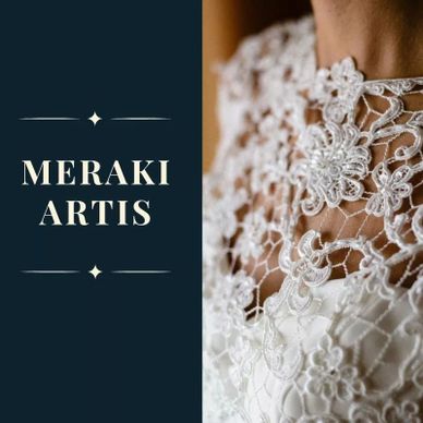 Meraki Artis bridal gown alterations, design, and creation. Diane Pardo seamstress.