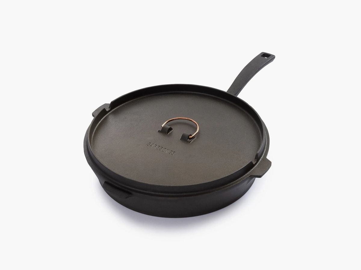 AllinOne Cast Iron Skillet (10")