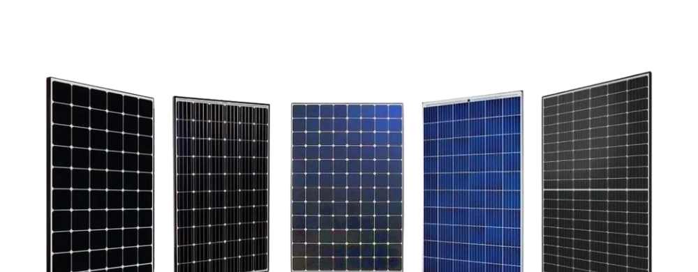 -various types of solar modules, no specific size, brand or model-