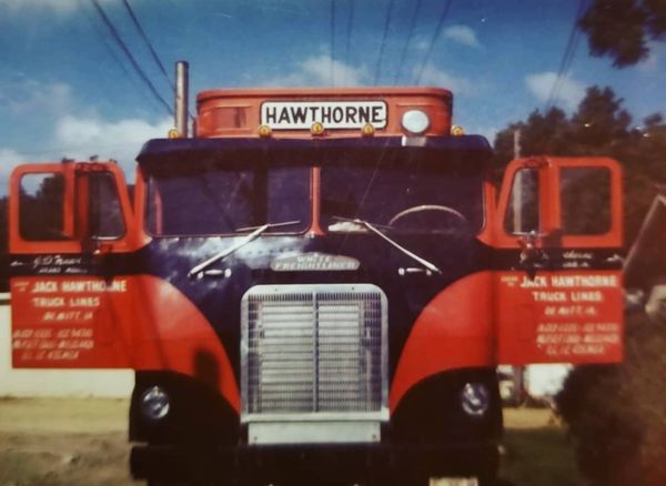 Generations of truckers - Jack Hawthornes truck (Jays Dad)