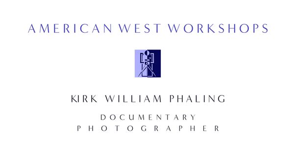 Logo for Kirk William Phaling, documentary photographer.
