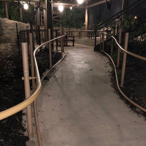 commercial concrete sidewalks at the Knoxville Zoo