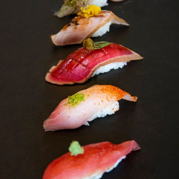 Caribe-mae nigiri sushi Chef Nathan Ryan Neibaur, St. Thomas, US Virgin Islands