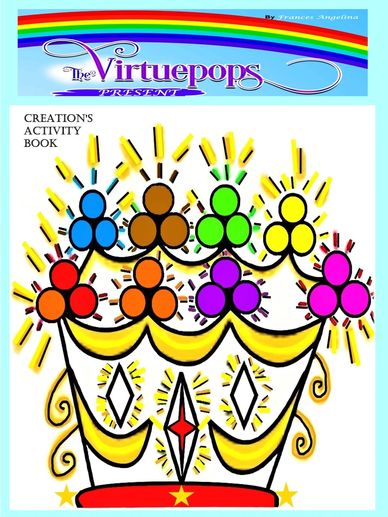 Christian Activity Book poems games about the saints and victorious virtues