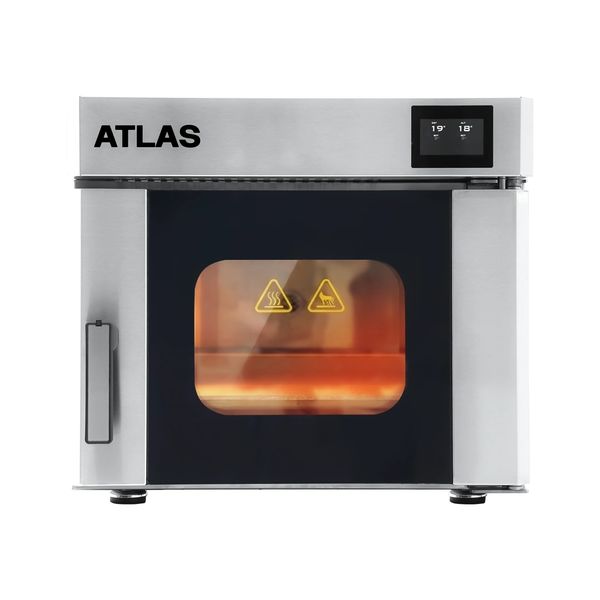 Atlas Craft 1 single deck electric bread oven for home bakers with 6 loaf capacity