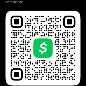 QR code with a green dollar sign logo in the center.