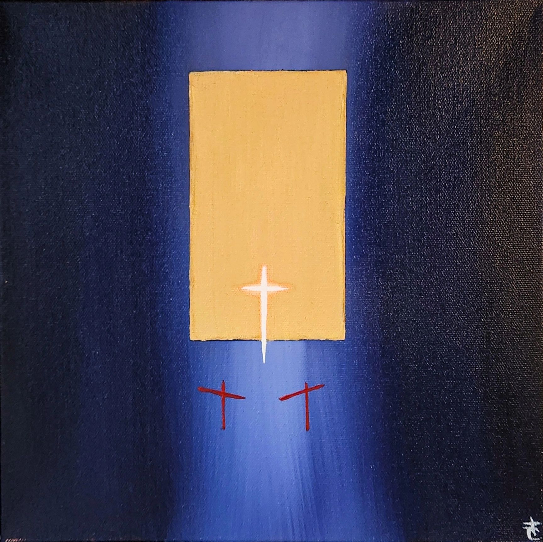 JASON COLETTA
Prayerful (window), 2023
oil on canvas
12 x 12 inches