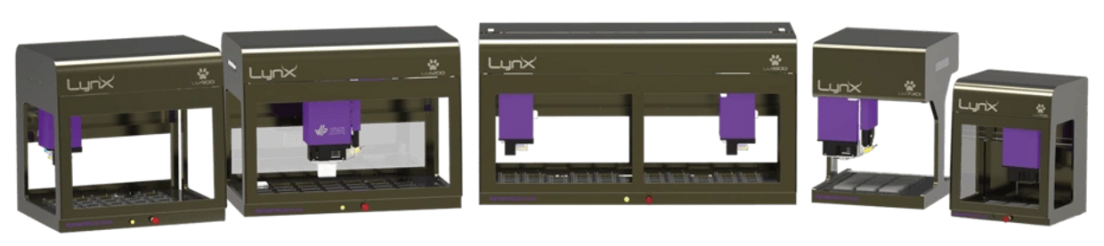 Liquid handling Dynamic Devices: Lynx range 