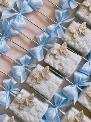 cake pop made of rice krispie covered with chocolate