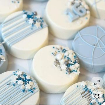 Oreo chocolate covered cookies 16 birthday theme