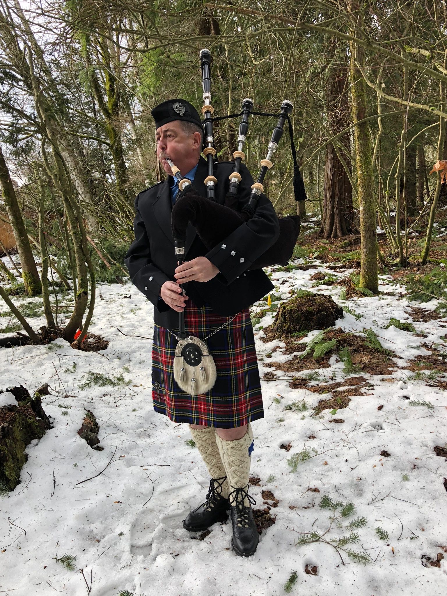 bagpipe player for funeral dallas