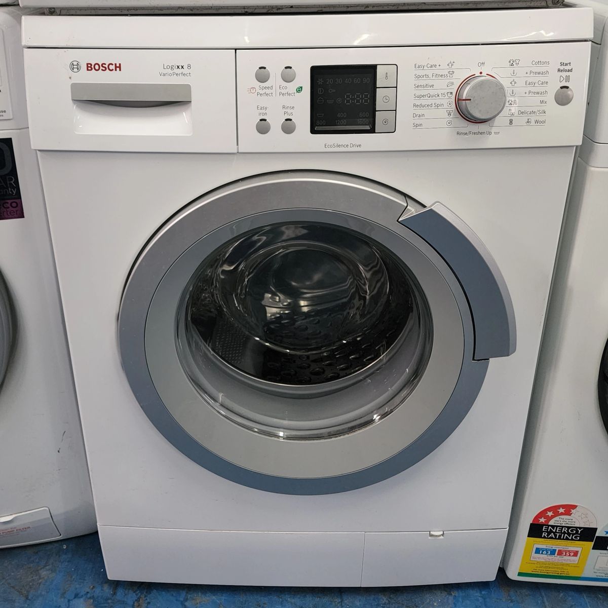 Bosch Front Loader Washing Machine. Logixx 8. 8kg