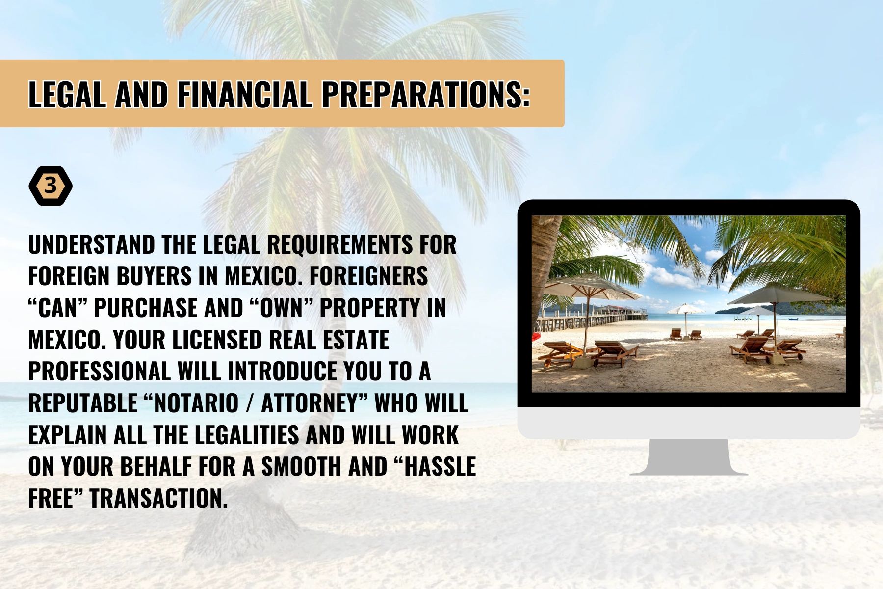  - Caribbean Living, Mexico Investments -What are your legal and financial preparations? 