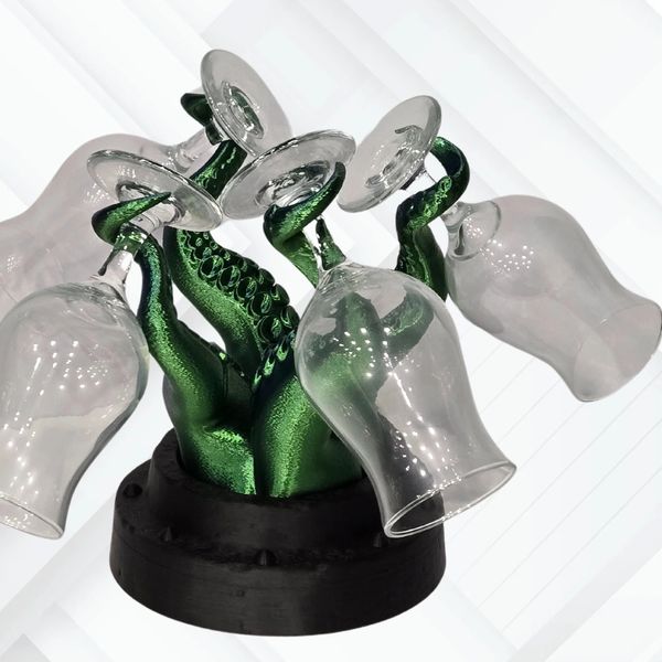 Tentacle Wine Glass Display