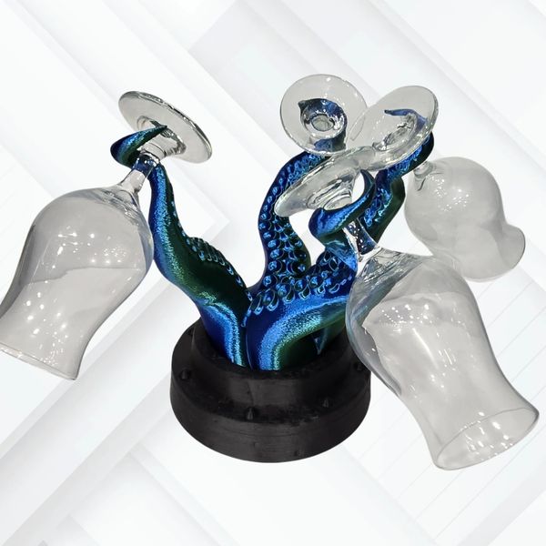 Tentacle Wine Glass Display