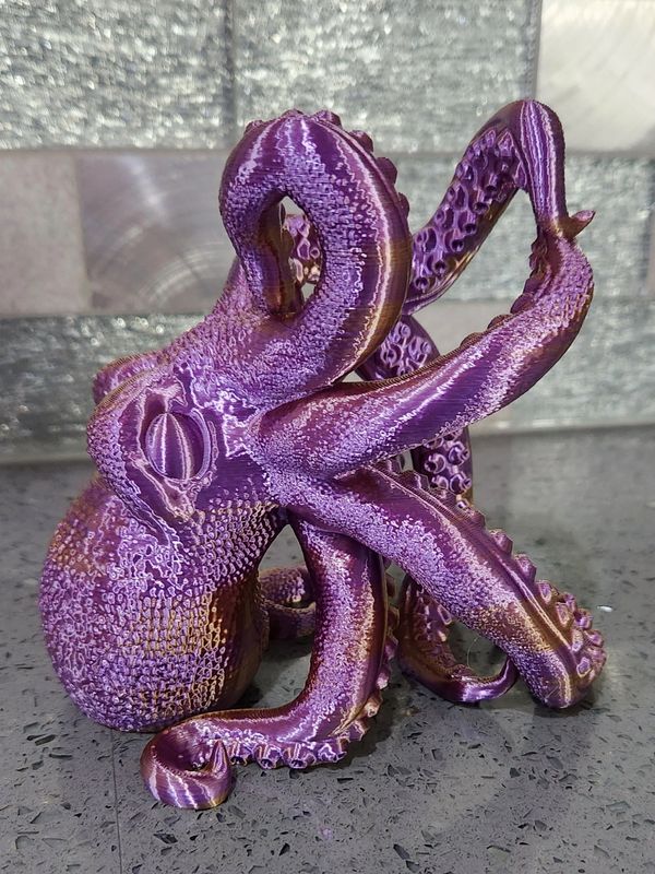 Octopus Wine and Liquor Bottle Display