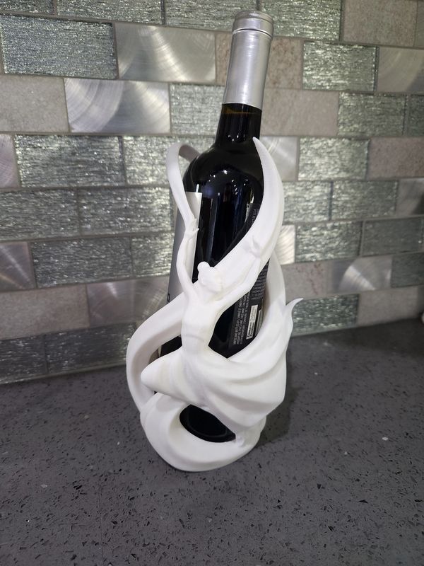 Ballerina Wine and Liquor Bottle Display