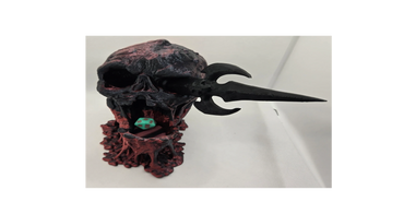 skull with dagger dice roller