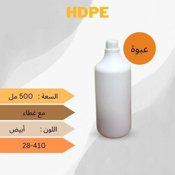 عبوة: مبيدات وعطور
لون: ابيض
السعة: 500 مل
عنق قياس: 28-410