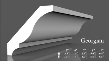 polystyrene crown moulding