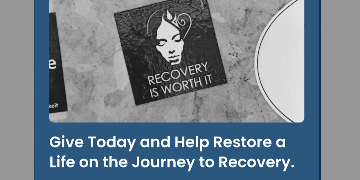 Encouraging donations to support recovery through safe sober housing.