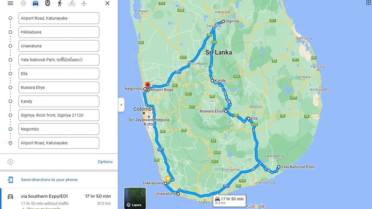 Route Map