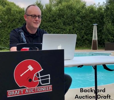 Backyard Fantasy Football Auction Draft
