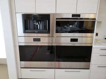 Double Oven and Oven Microware combo