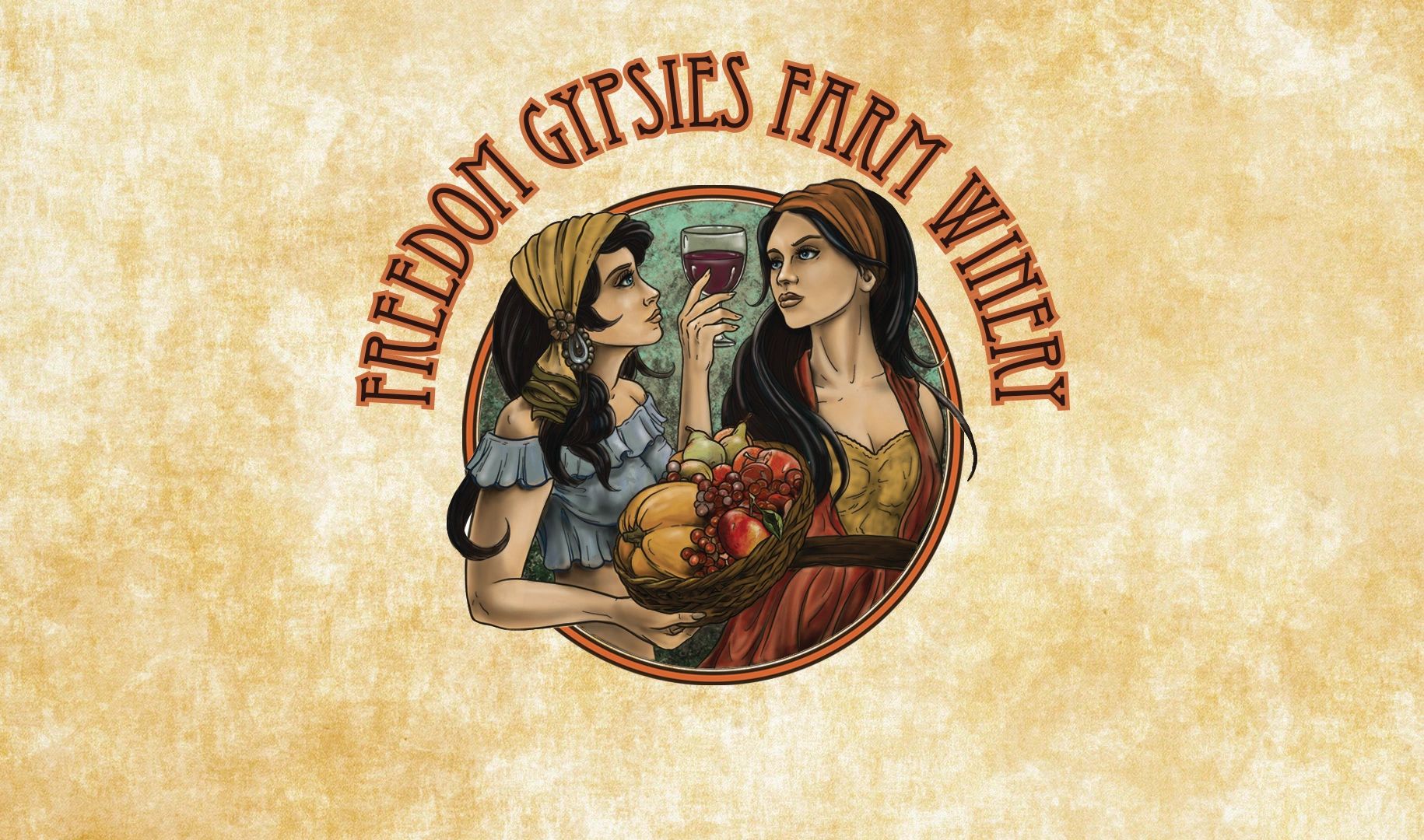 Freedom Gypsies wine label