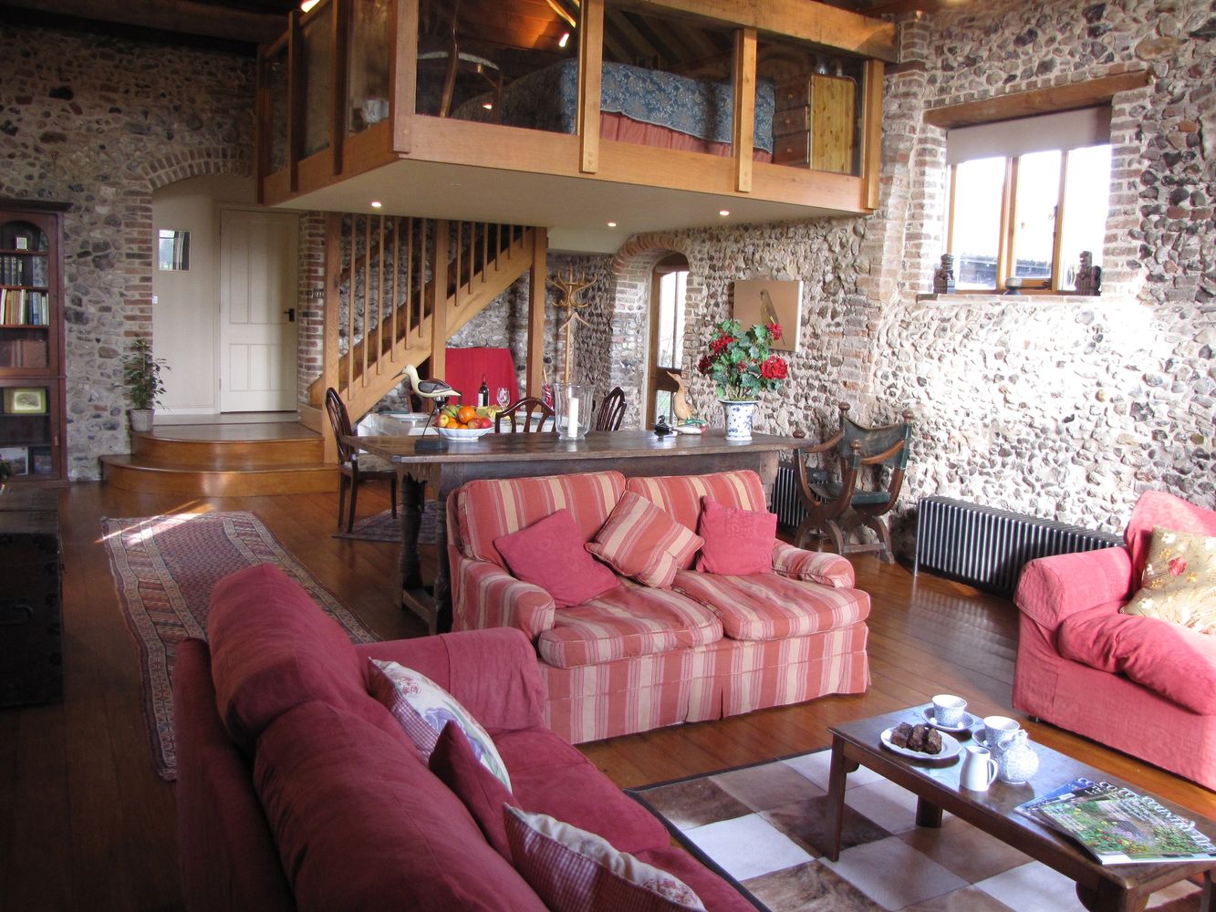 Relax in a converted self-catering barn