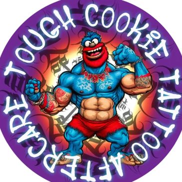 Tough Cookie Monstah. Born in The Wachusett Valley, Mass  EST.2022.
Enjoys proper tattoo aftercare.