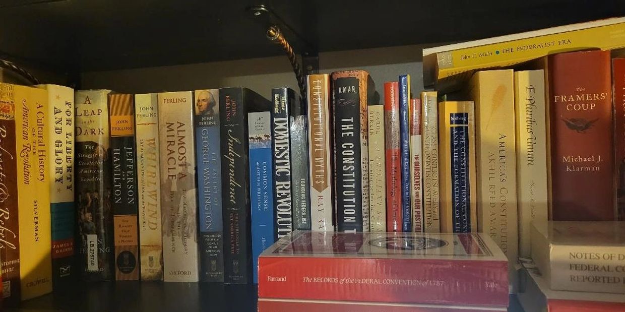 A Collection of Various American Revolution Books