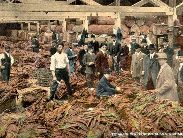 Richmond, VA tobacco warehouse 